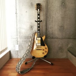 画像2: ランディ・ローズ 使用タイプ パイソン本革ストラップ リアルバージョン （Randy Rhoads Style Python GuitarStrap real version）