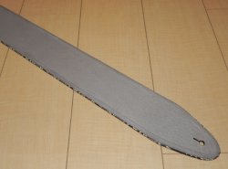 画像3: ランディ・ローズ 使用タイプ パイソンストラップ（エコノミー）  リアルバージョン 裏面グレー色 （Randy Rhoads Style Python GuitarStrap real type light version back side gray）