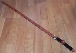 画像3: ブライアン・メイ スタイル ギターストラップ 2022 リニューアルバージョン　（BRIAN MAY STYLE LEATHER GUITAR STRAP 2022 RENEWAL VERSION）