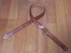 画像4: ブライアン・メイ スタイル ギターストラップ 2022 リニューアルバージョン　（BRIAN MAY STYLE LEATHER GUITAR STRAP 2022 RENEWAL VERSION）